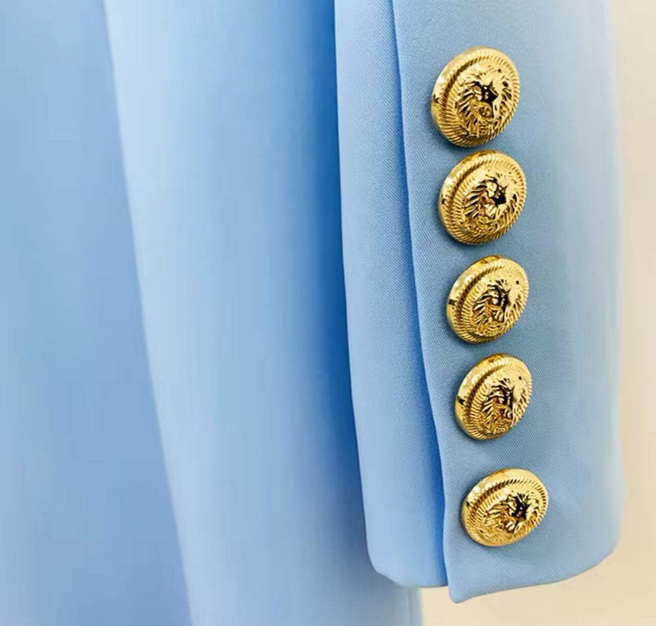 Blazer Alongado Azul