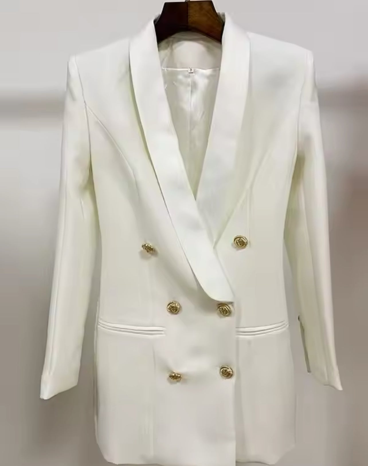 Blazer Alongado Branco