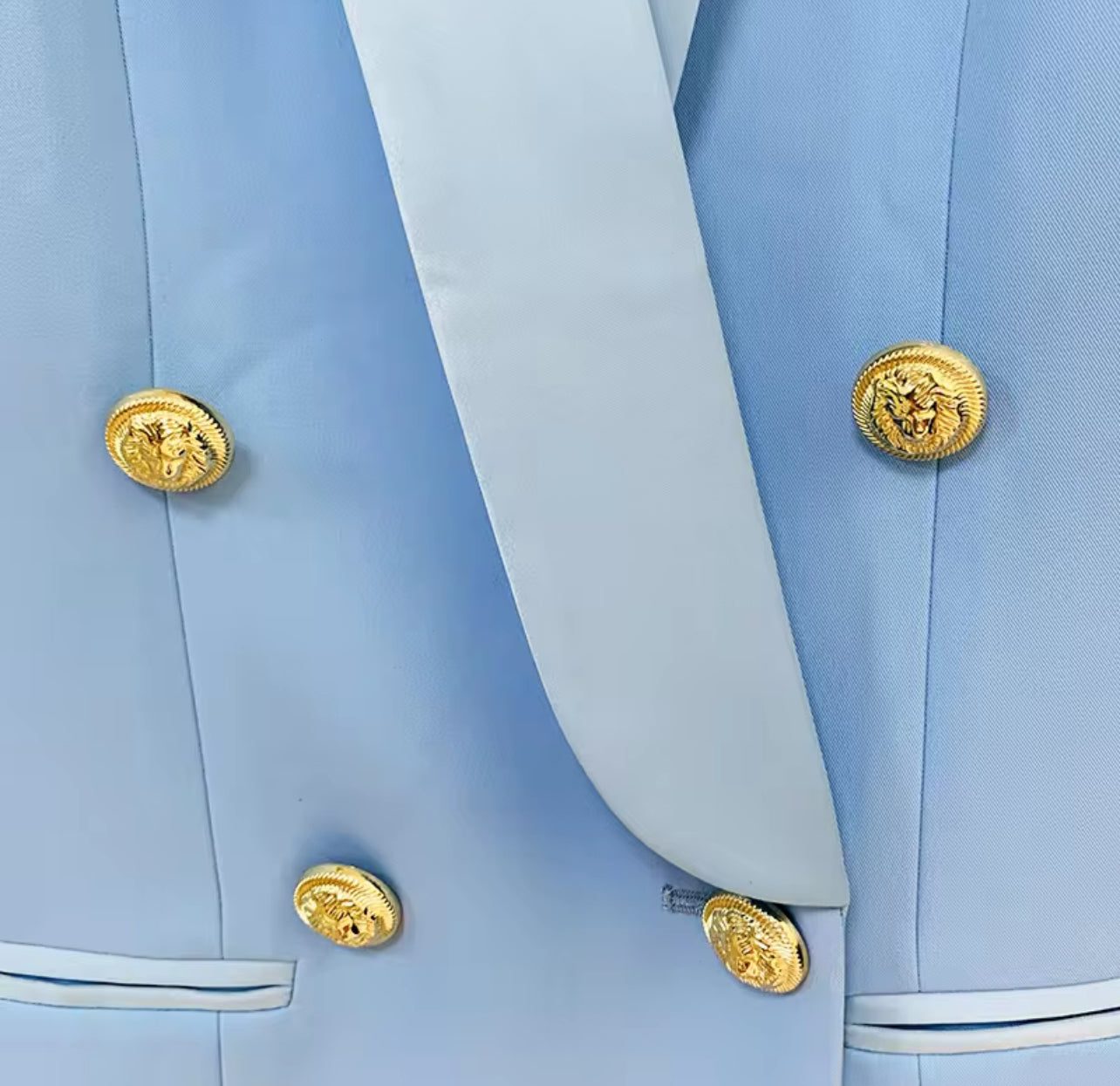 Blazer Alongado Azul