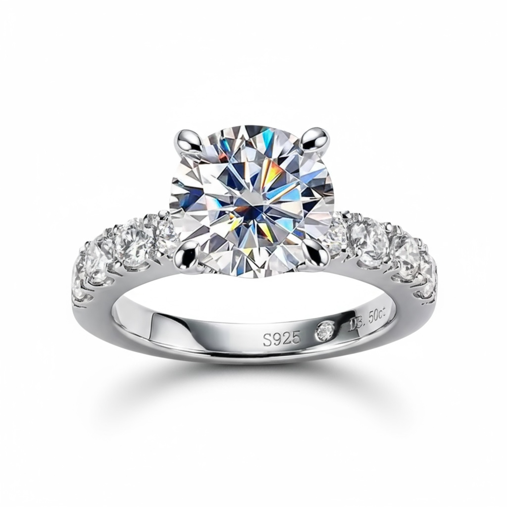 Anel Imperial - Alta Joalheria Moissanite
