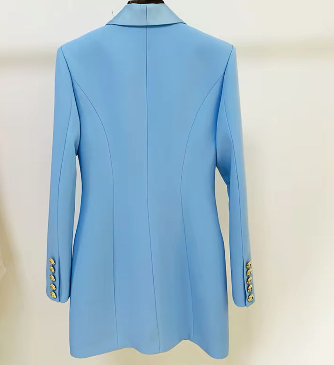 Blazer Alongado Azul