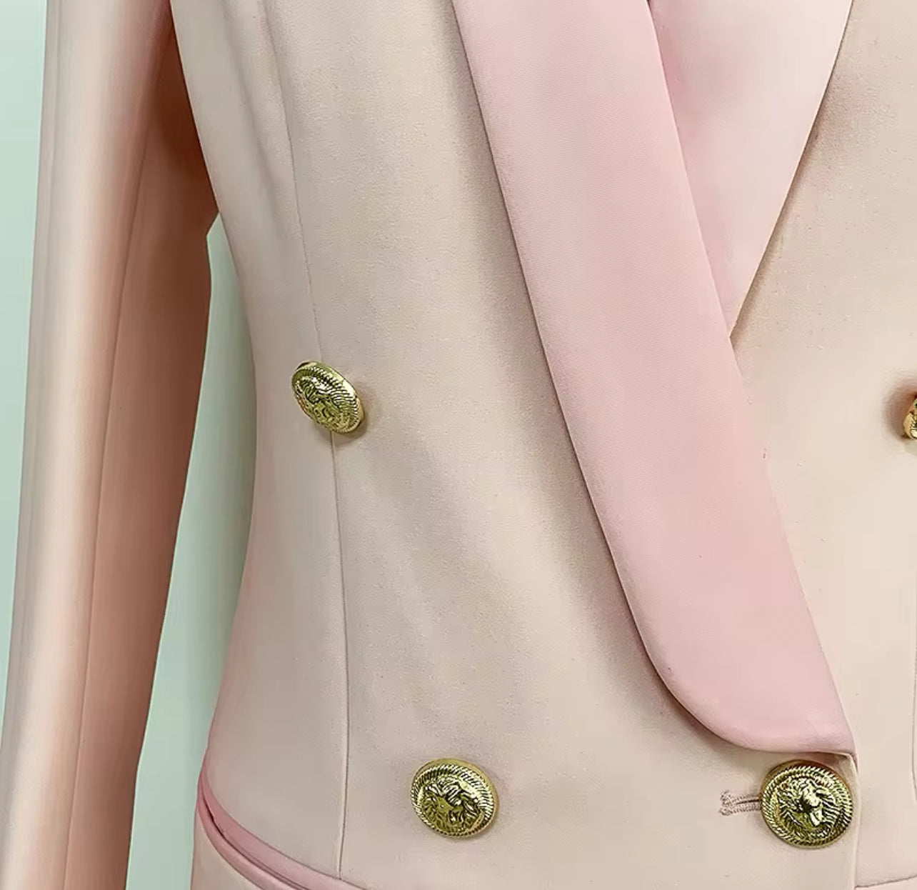 Blazer Alongado Rose