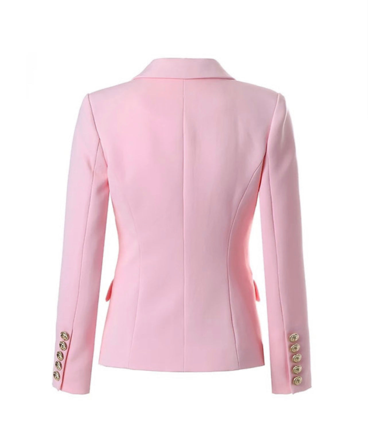 Blazer Alfaiataria Rosa Bebê