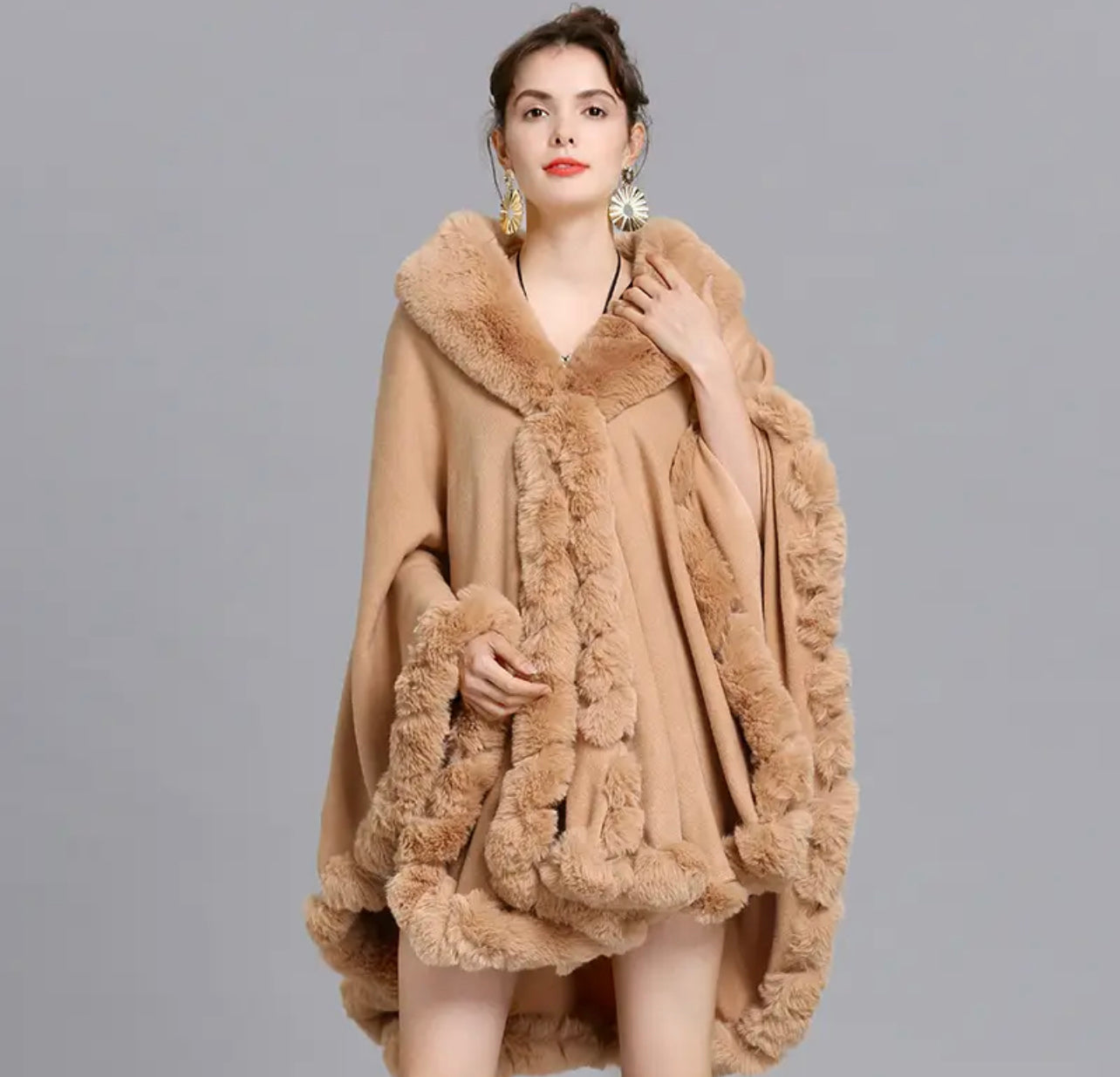 Poncho Feminino