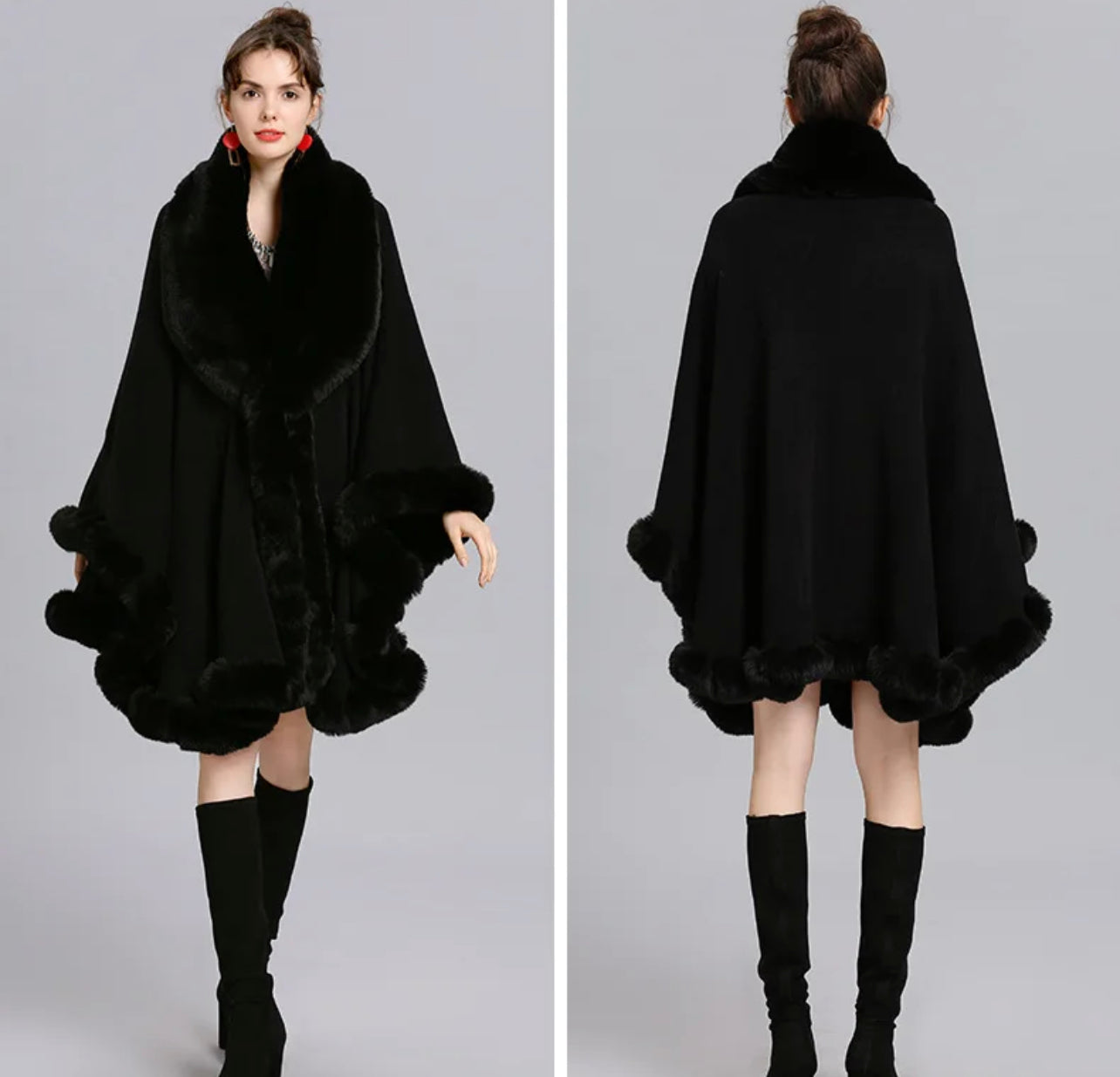 Poncho Feminino