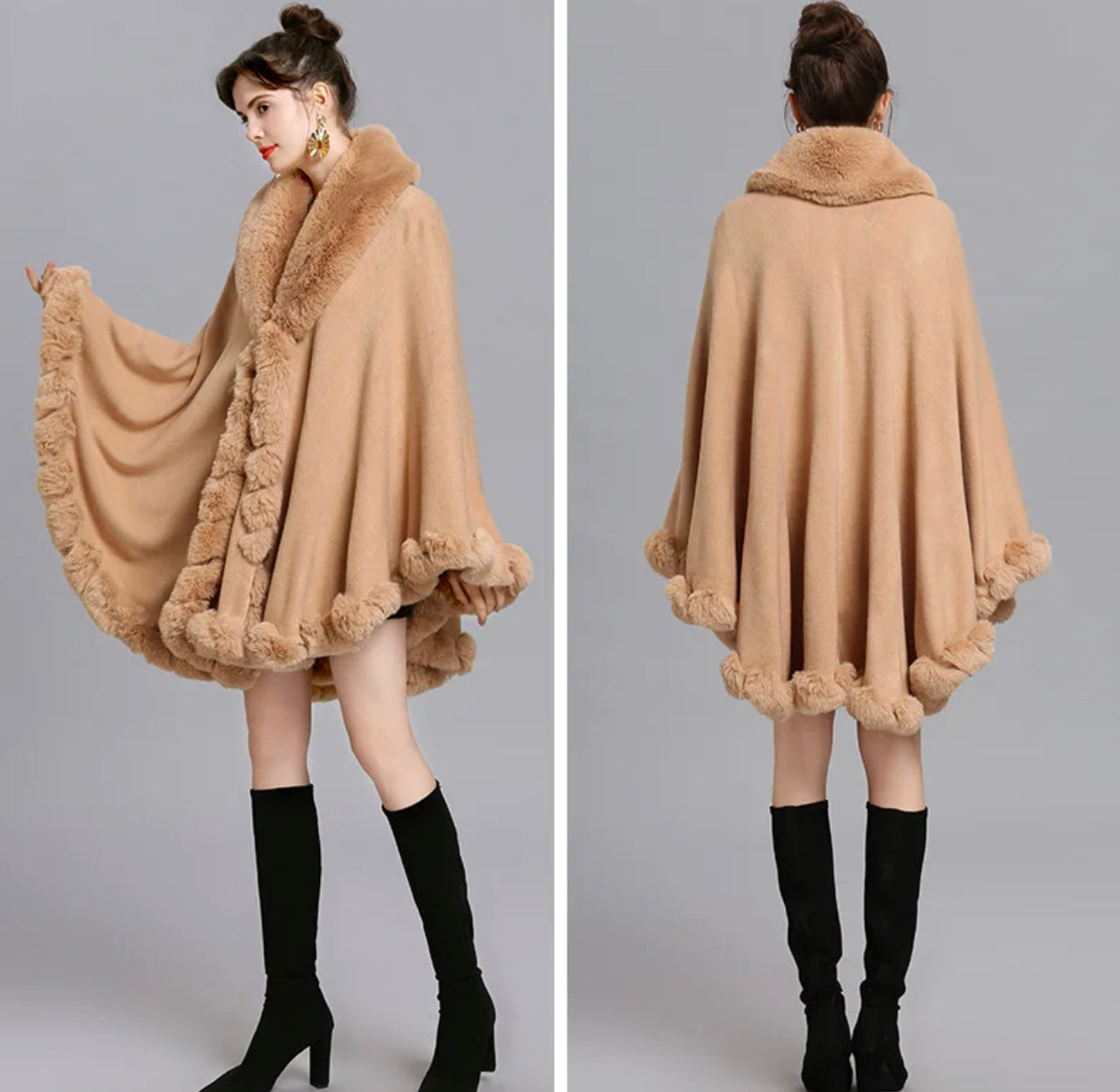 Poncho Feminino