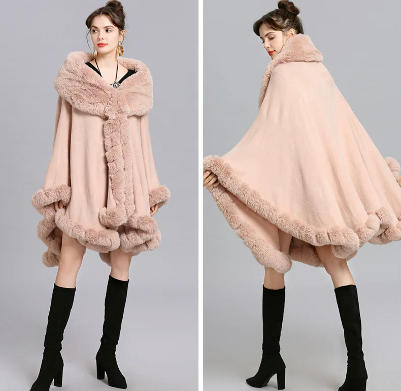 Poncho Feminino