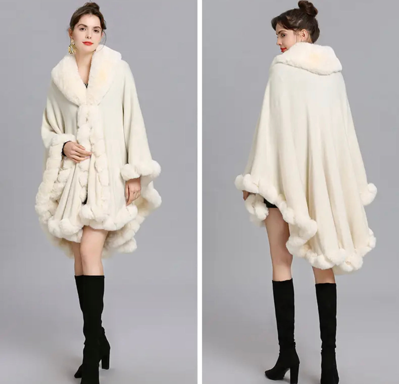 Poncho Feminino