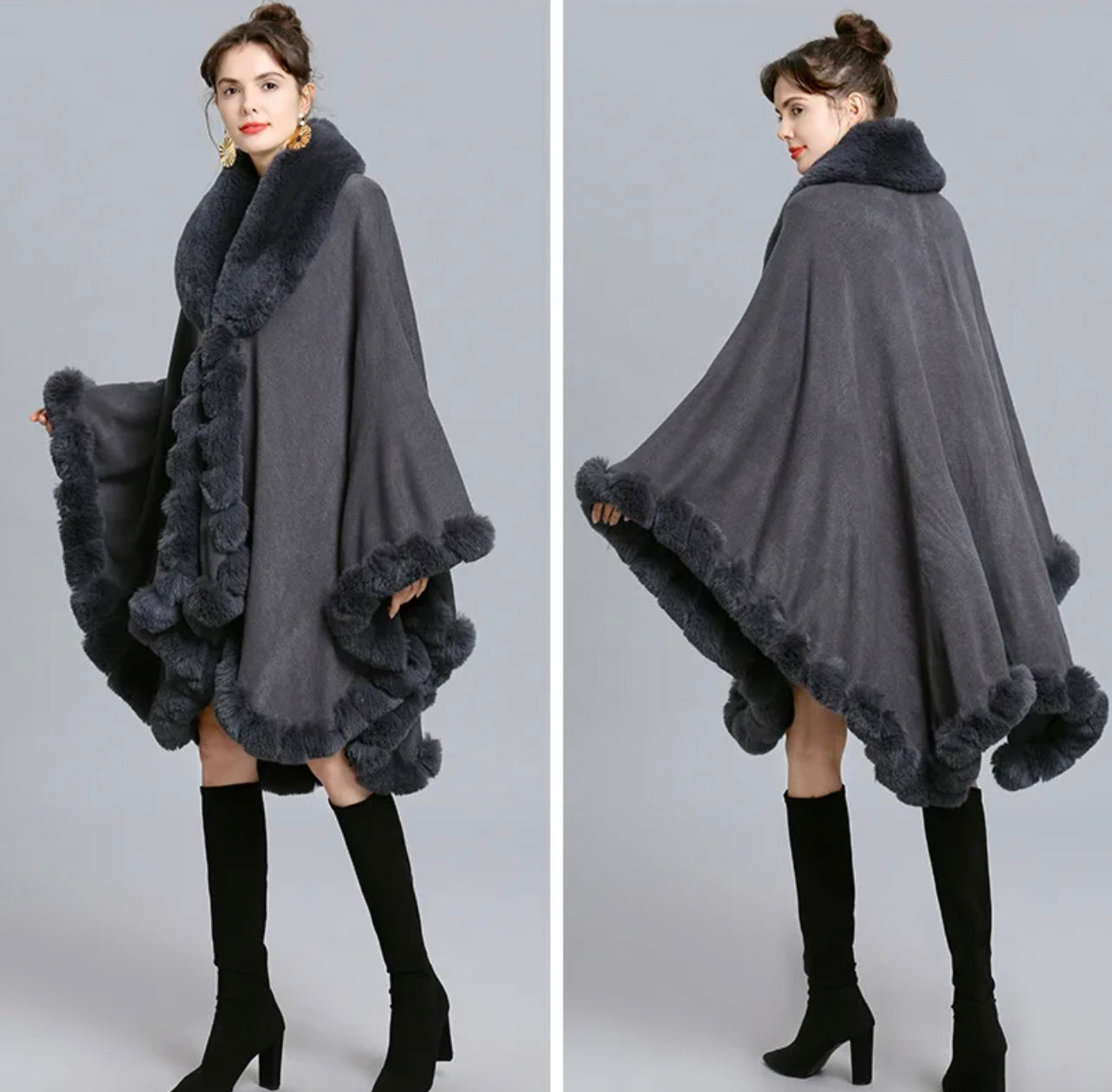Poncho Feminino