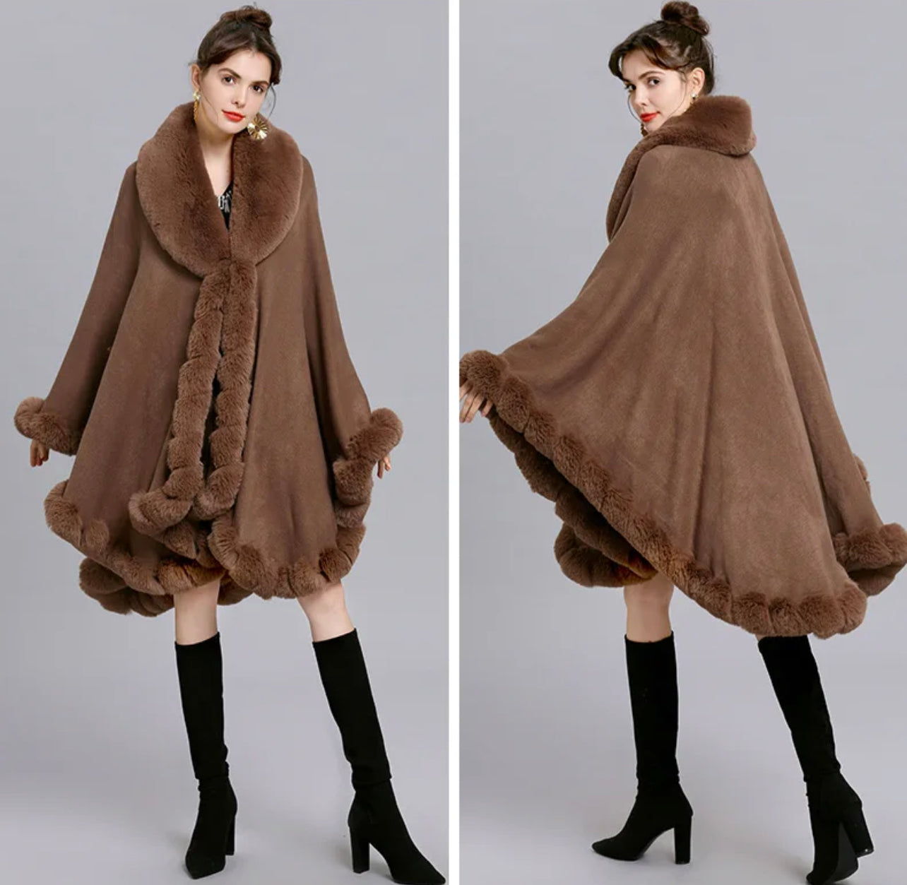 Poncho Feminino
