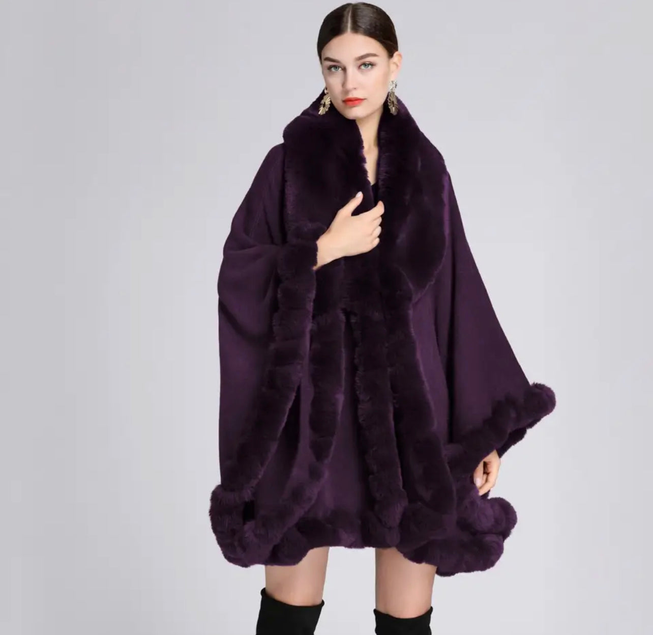 Poncho Feminino