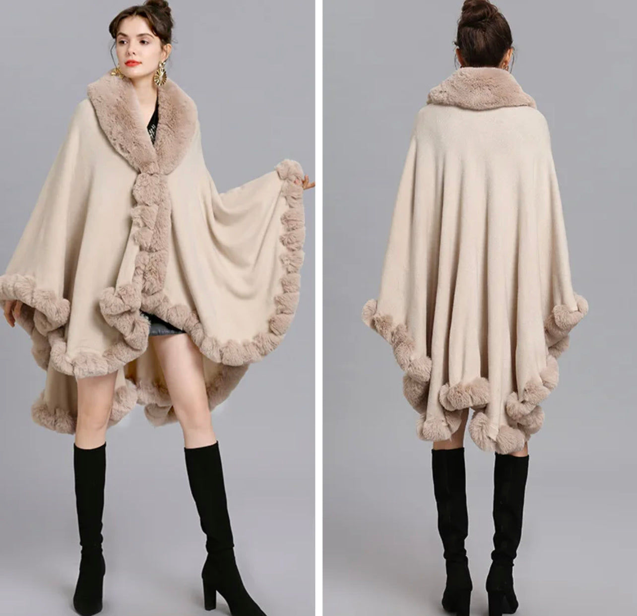 Poncho Feminino