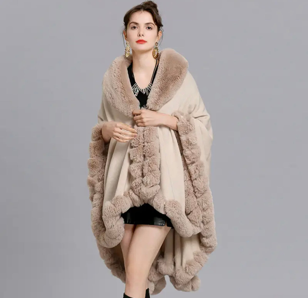 Poncho Feminino
